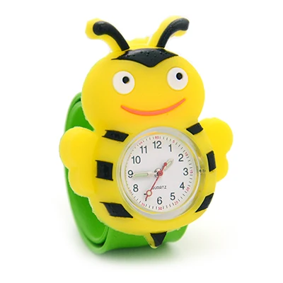 1pc Trendy Cartoon Kids Watches Animal 3D Dial Children Quartz-Watches Sport Rubber Strap Wristwatch