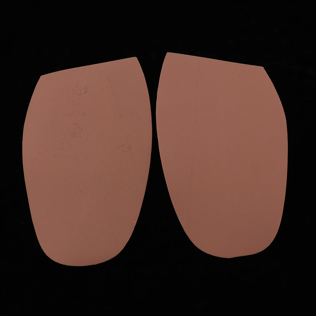 2Pieces DIY Stick On Soles, Heel Shoe Repair Anti Slip Grip-Rubber Pad