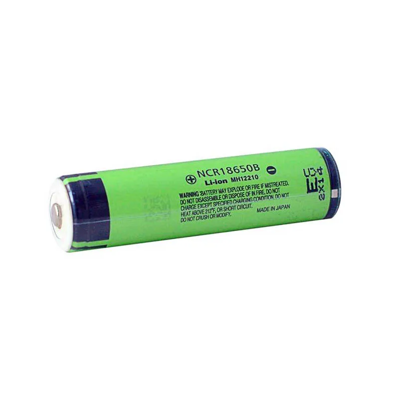 1 шт. Panasonic, 3,7 в 18650 3400 мАч литиевая аккумуляторная батарея NCR18650B для фонарика вентилятора электронной сигареты