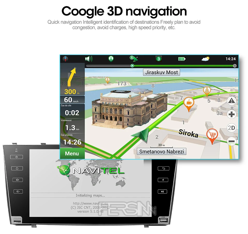 CLKMR9060 ips PX30 Android 9,0 автомобильный gps-навигатор для Toyota camry 2008 2009 2010 2011 dvd-плеер автомобиля стерео радио gps