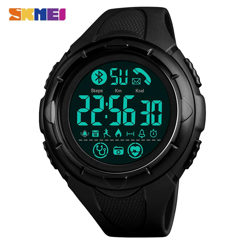 Skmei Fashion Men Digital Wristwatches Military Heart Rate - AliExpress