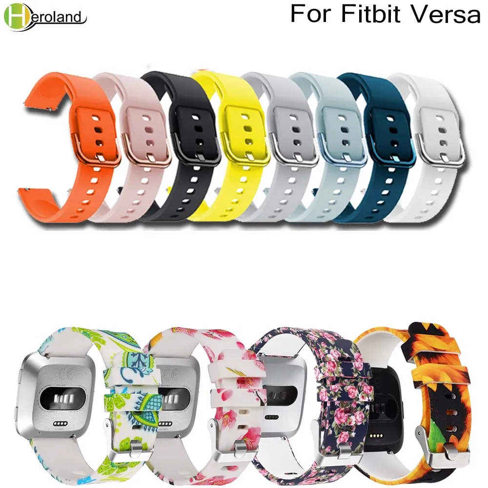 

Accessories Strap For Fitbit Versa 2 Silicone WatchBand Strap For Fitbit Versa /versa Lite Sport Wristband Replacement Bracelet