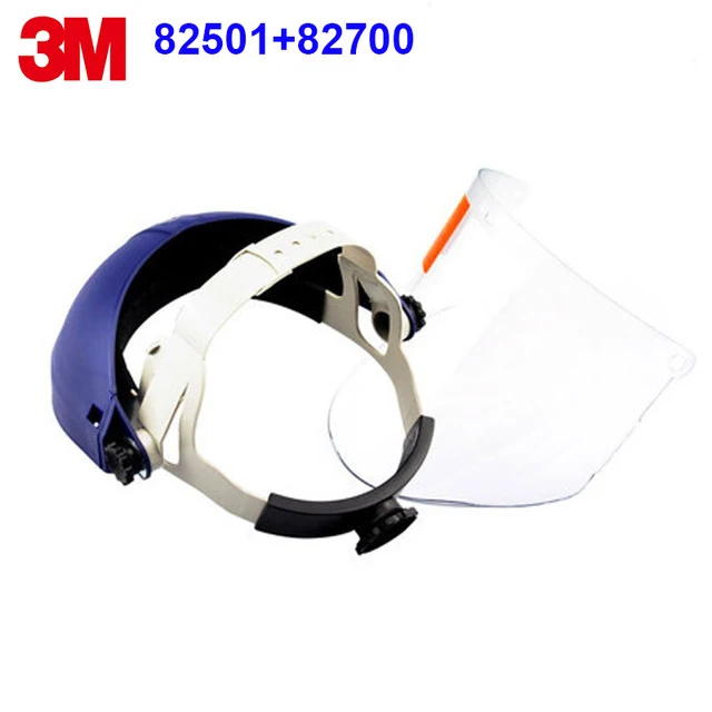 3M 82500/82501 анти-брызг прозрачная маска Анти-химических жидких кислот и щелочей устойчив к удару 827000/82701 защитный экран - Цвет: 82501 with 82700