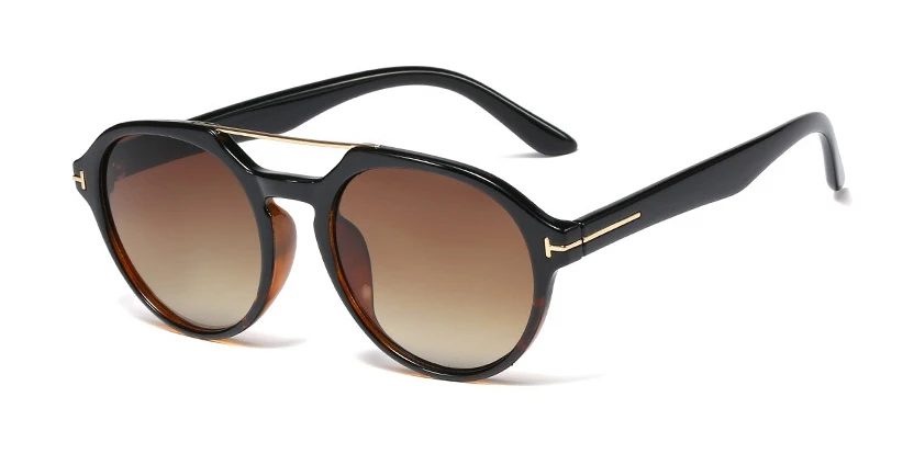 45970 Круглые ретро солнцезащитные очки для мужчин и женщин модные UV400 очки