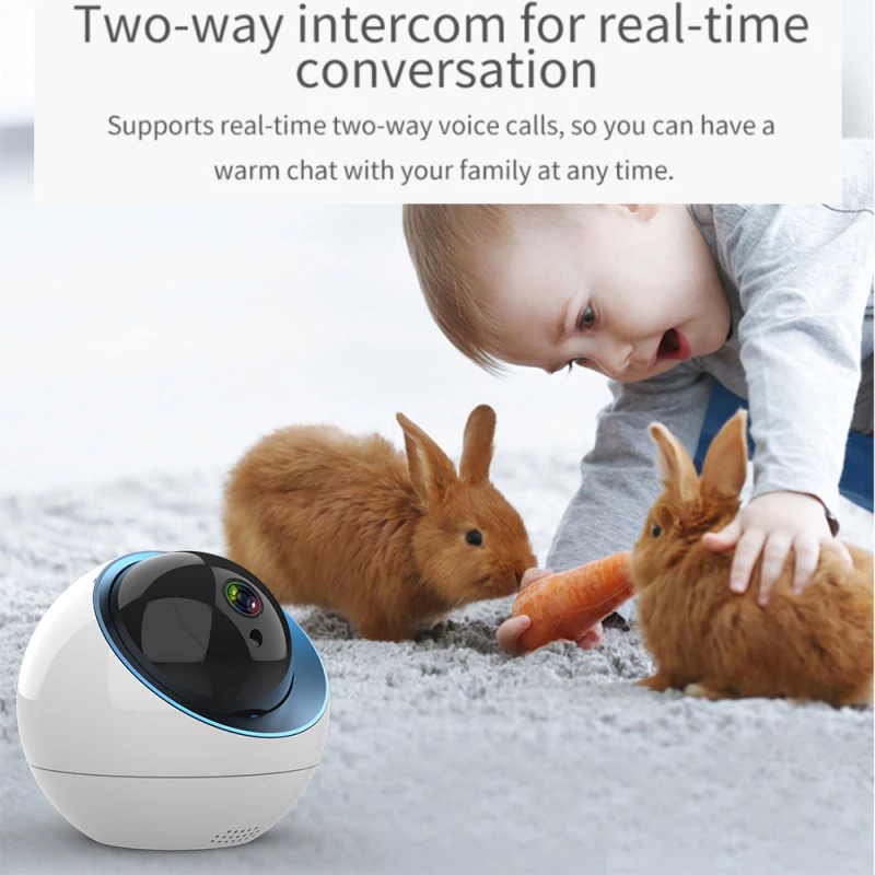 Новое поступление облачная купольная ip-камера 1080P беспроводная видеокамера с Wi-Fi видеонаблюдения CCTV Авто слежения мини-камера