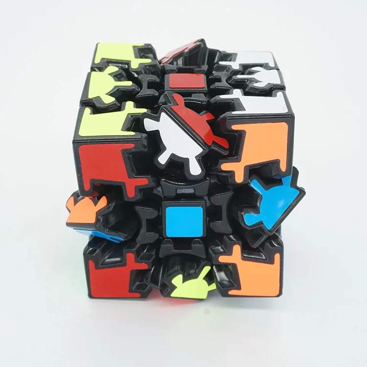 Fanxin gear 3x3 Магический кубик Рубика скоростной наклейки без наклеек 6 см 5,7 см скорость головоломка Cubo magico для детей подарок