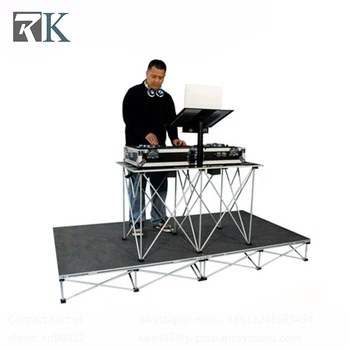

1M X 1M concert wedding event portable smart stage folding riser modular platform