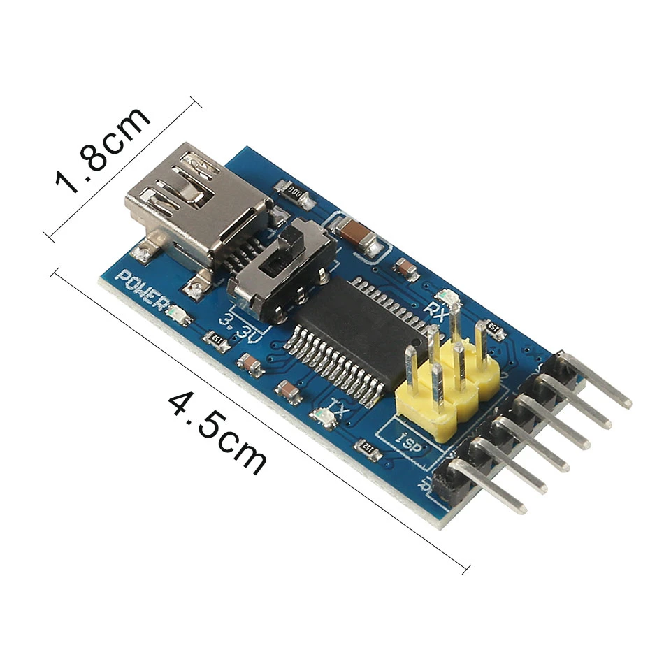 FT232RL FT232 FTDI USB 3,3 В 5,5 В к ttl последовательный адаптер модуль мини порт для Arduino Pro Mini USB к 232 USB к ttl