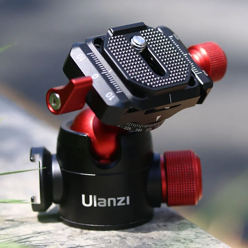 Ulanzi U-70LユニバーサルF38アルカスイスクイックリリースlプレートボールヘッド用 一眼 レフ カメラ pdにも対応して
