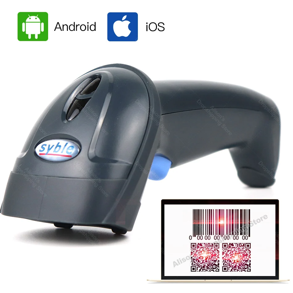 Ручной USB проводной 1D 2D qr-код сканер штрих-кода PDF417 считыватель кодов для