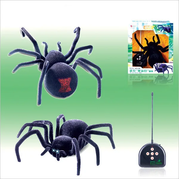Electronic-pet-Remote-Control-Simulation-tarantula-Eyes-Shine-smart-black-Spider-4Ch-Halloween-RC-Tricky-Prank.jpg_.webp_640x640