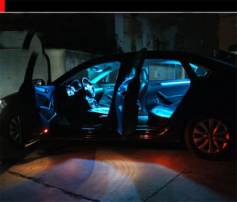 2 шт. 31 мм 36 мм 39 мм 41 мм цветной RGB светодиодный светильник BulbCar купольный Авто интерьерная карта крыша лампа для чтения белого цвета DC12V
