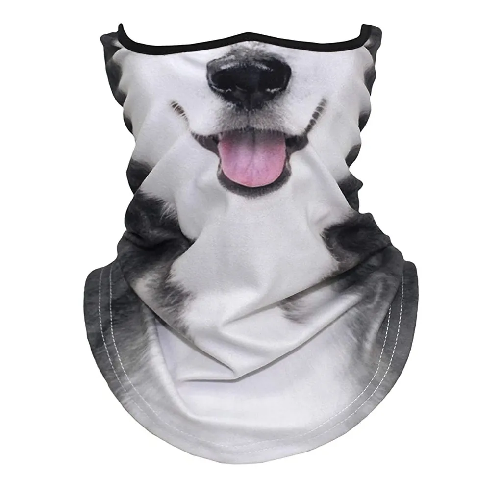 3d мультфильм печати Facemask Велоспорт мотоциклетный головной платок шеи теплее