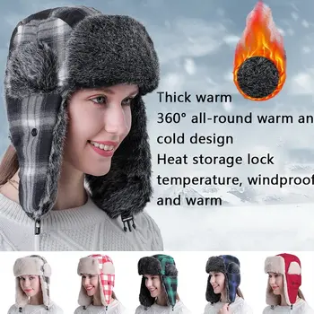 

Adult winter ear protection thickened warm hat windproof cap New warm cap winter winter hats waterproof