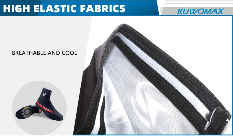 2020 KUWOMAX Professional MTB Cycling Shoe Cover Reflective Cycling Shoe Cover Quick Dry 100% Lycra Men Sports Sneaker Covers.