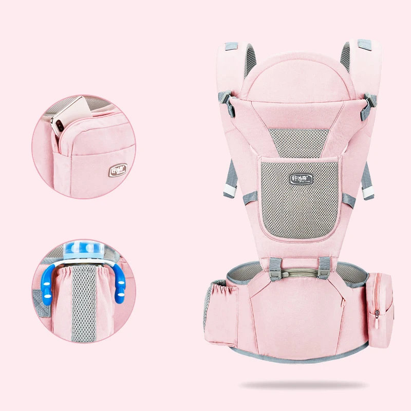 MMloveBB эргономичный рюкзак-кенгуру для младенцев, Рюкзак-кенгуру для детей, слинг для новорожденных - Цвет: C2