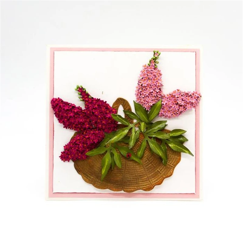 Буддийские цветы весенние металлические режущие штампы DIY трафареты для скрапбукинга фотоальбом бумажное Ремесло Декор изготовление карт
