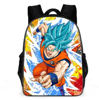 

Kids Personized Schoolbag Dragon Ball Cartoon anime Customized Boys Girls Primary Student School Bag for Teenager Mochila