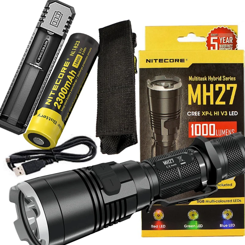 Светодиодный уличсветильник фонарь NITECORE MH27 многоцелевой макс. 462 лм расстояние
