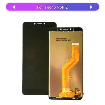 

5pcs 100% Tested Full LCD For Tecno Pop2 Pop 2 LCD Display Touch Screen Digitizer Complete Assembly Replacement