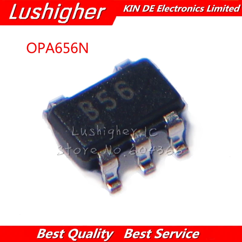 5 шт. OPA656N OPA656 B56 SOT23 5|Интегральные схемы| |