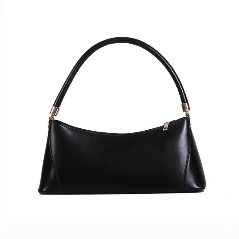 Модная женская сумка кошелек из искусственной кожи Маленькая Элегантная Дамская сумка на плечо сумка-мессенджер сумка одноцветная Ежедневные Сумки - Цвет: Black