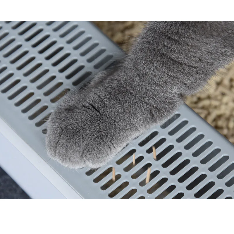 Large Space Pet Cat Litter Box Splash Resistance Semi-Enclosed Deodorant Cat Toilet Pan With Shovel For Pet Cats Small Dogs Large Space Pet Cat Litter Box Splash Resistance Semi-Enclosed Deodorant Cat Toilet Pan With Shovel For Pet Cats Small Dogs