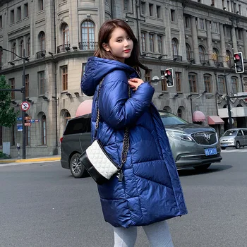 

New Autumn Winter Jacket Women Coat Fashion Hooded Womens Winter Jackets Female Parka Warm Plus Size Overcoat Jacket Parkas