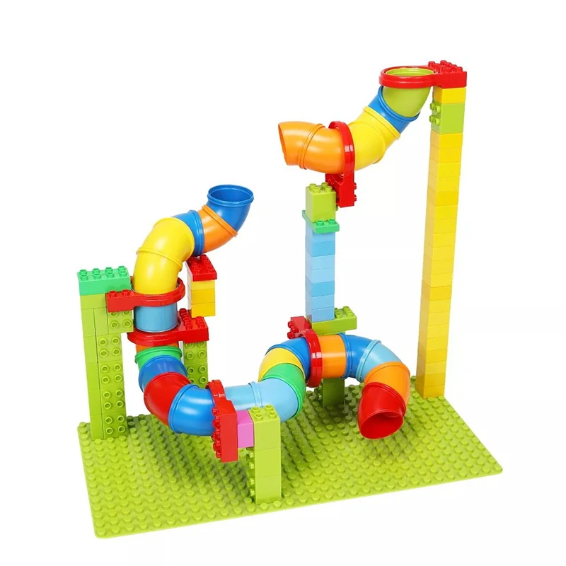 Большие строительные блоки кирпичи специальные части совместимы с Duploed аксессуары оригинальность творческие игрушки для детей подарок для детей