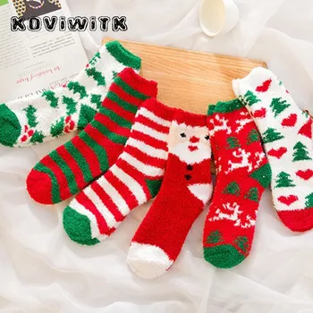 

Winter 2019 Fashion thermal black stripe short women sock Cute Female warm harajuku cotton zebra pattern Christmas sports sox