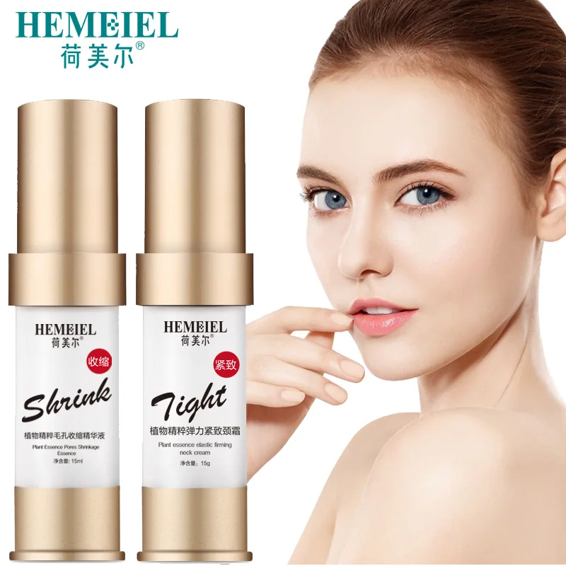 

HEMEIEL Herbal Plant Extract Face Serum Shrink Pores Essence Moisturizing Anti-Aging Anti-Wrinkle Skin Care Whitening Cream