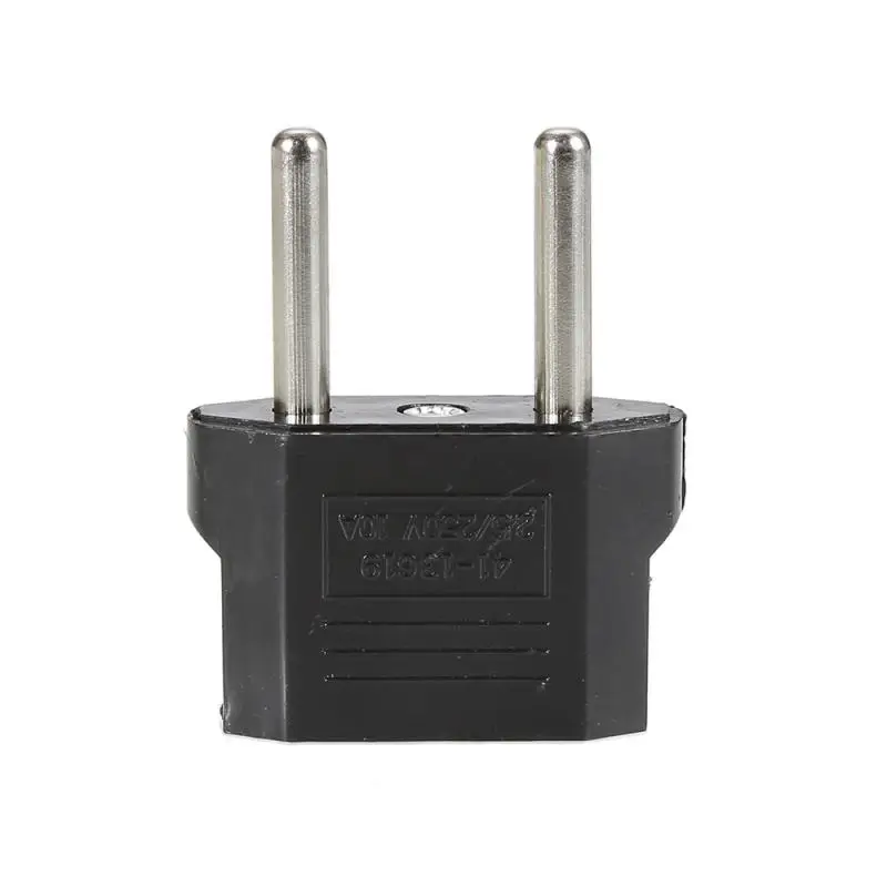 Power Supply Adapter USA to Euro Conversion Plug Adapter American European Travel Adapter Electric Plug Power Cord Charger NEW