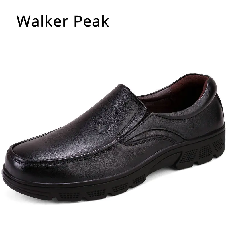 Size 50 Men Genuine Leather Shoes Business Dress Moccasins Flats Slip On Loafers New Mens Casual | Обувь