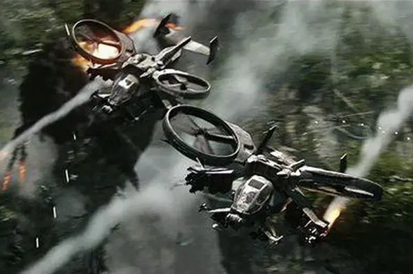 4D Avatar Scorpion Fighter Assembly Aircraft Model Puzzle Building Figure 3