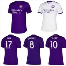19 20 NANI NEW ORLANDO CITY домашняя футбольная майка KAKA Colman Mueller J. Mendez ORLANDO футбольная рубашка
