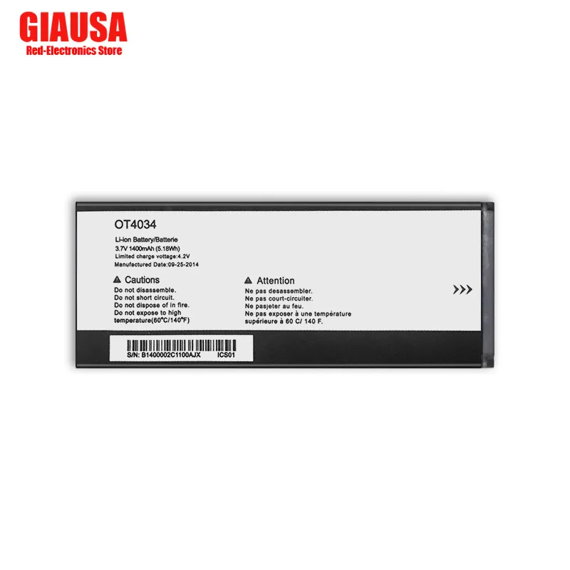

Suitable for ALCATEL Onetouch Alcatel Mobile Phone Battery OT4034 Mobile Phone Battery Suitable for OT7040 Wholesale