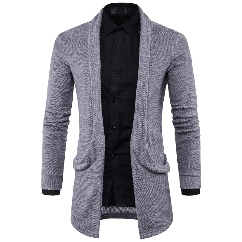MRMT брендовый мужской свитер, куртки средней длины, модное вязаное пальто для мужчин, кардиган, длинный свитер, куртка, одежда