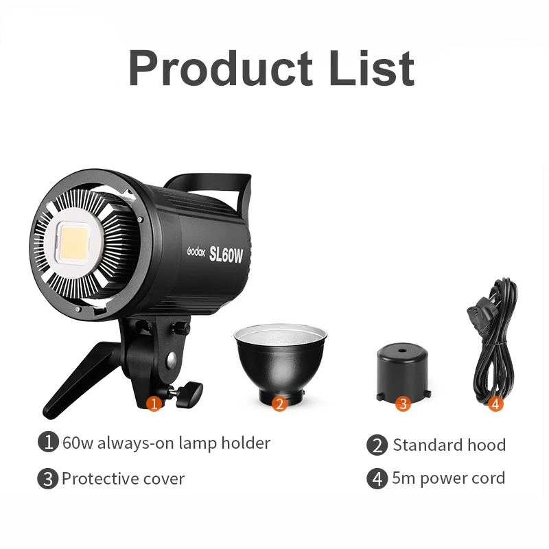 Comprar Godox SL-60W CRI 95+ LED Video Light SL60W Continuous