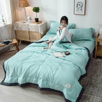 

Green Summer Summer Quilts Bedding Throws Blanket Cartoon Comforter Bed Cover Quilting Home Textiles Suitable for Adults Kids