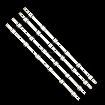 

XINLUMEN TV backlight Kit 4 PCS LED strip For LG 49UV340C 49UJ6565 49UJ670V V17 49 R1 L1 ART3 2862 2863 6916L-2862A 6916L-2863A