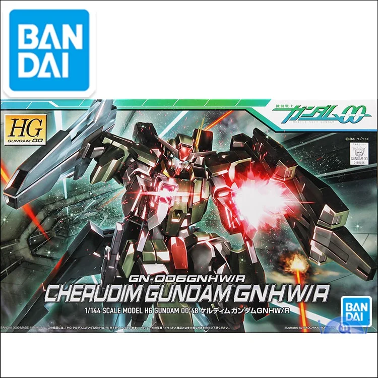 

Original Gundam Model HG 1/144 GUNDAM CHERUDIM GNHWIR Mobile Suit Kids Toys