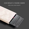 RFID Anti-theft luxury ID Card Holder Unisex Automatically Solid Metal Bank Credit Card Holder Wallet Women Men Aluminum Case ► Photo 2/6