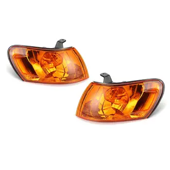 

Hot Pair Parking Corner Light Cover Amber Lens for Toyota Corolla AE100 AE101 E100 1993 1994 1995 1996 1997 Signal Lamp Accesso