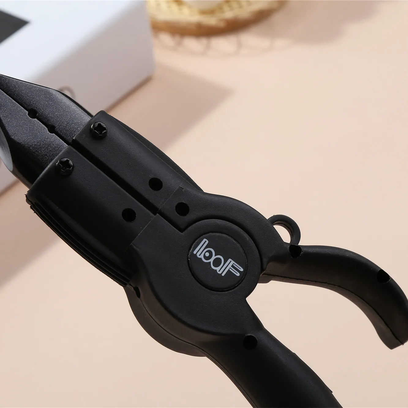 Loof Adjustable Temperatur Profession Hair Styler Keratin Fusion Hair Extension Tongs tweezers for hair extensions