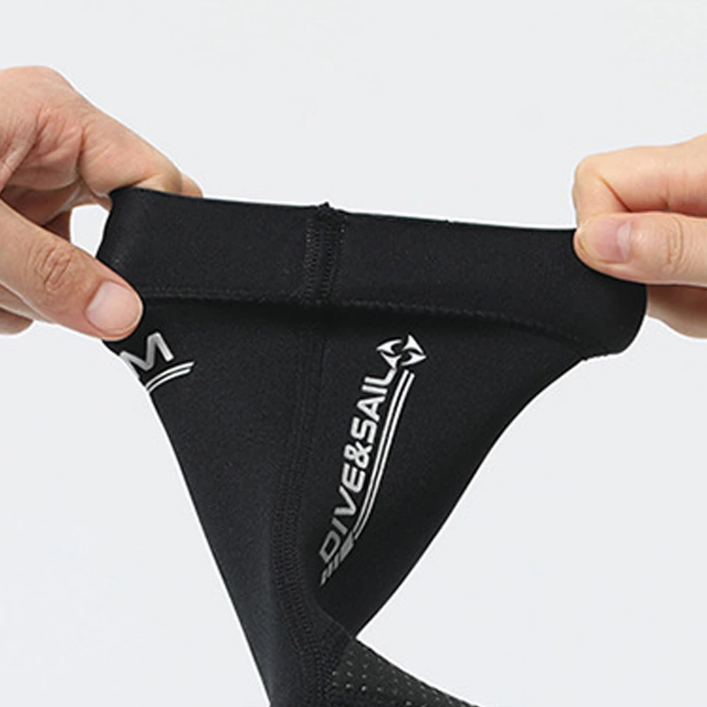 1 Pair 3mm Neoprene Diving Socks Shoes Wetsuit Shoes Warming Snorkeling Diving Surfing Socks Water Boots Non-slip Beach Boots 5