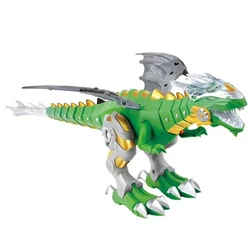 Grand dinosaure mécanique à Spray avec aile, modèle d'animal électronique de dessin animé, Robot, jouets de ptérosaures 