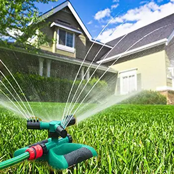 

360 Garden Sprinkler Automatic Garden Grass Lawn Rotating Water Sprinklers Spray Lawn Irrigation System Tool