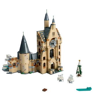 

New Clock Tower Castle Villa House Figures Fit Compatible Lepining with Model Building Blocks Bricks Kids Toys Gift