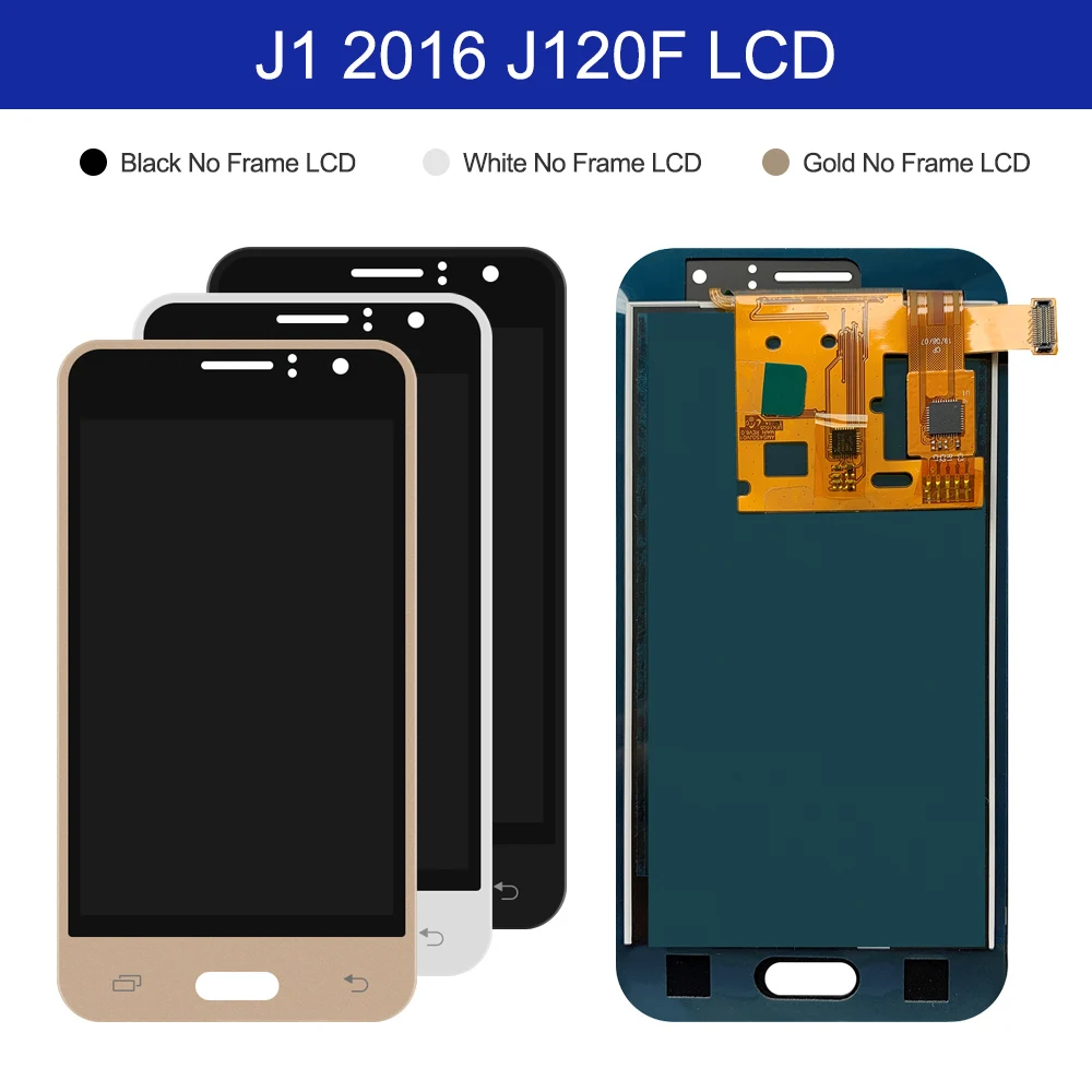 ЖК дисплей для Samsung Galaxy J1 2016 дигитайзер сенсорного экрана в сборе J120F J120DS J120G J120M J120