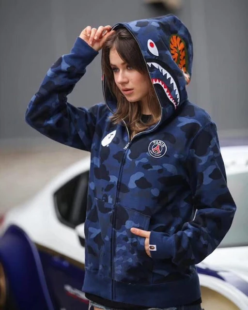 Camouflage Pull Requin Bape A BATHING APE Abc Camo Crochet Relaxed